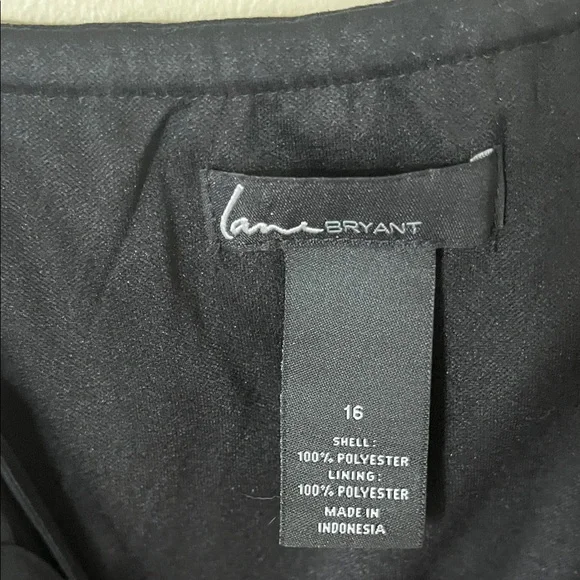 Lane Bryant Black Floral Strappy Maxi Dress - Picture 3 of 7